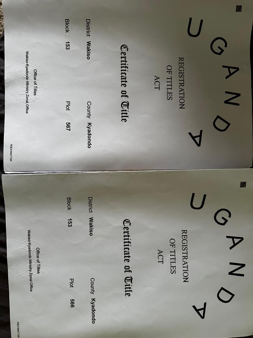 Affordable Residential Plots for Sale in Kiwenda Bakalubi | 30,000,000/= Each