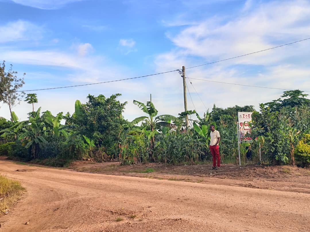 Prime Tarmac-Frontage 25-Decimal Plot for Sale in Ntinda – Kiwatule Road
